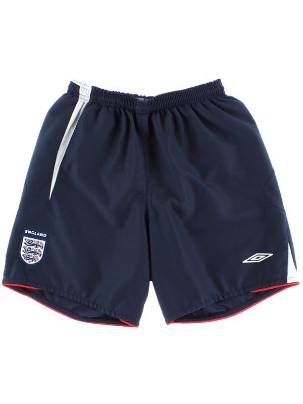 England domicile maillot shorts premier maillot de football masculin chemise de football pantalon 2005-2007
